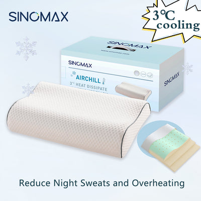 Sinomax Airchill 3C Heat Dissipate Adjusting Kids Pillow