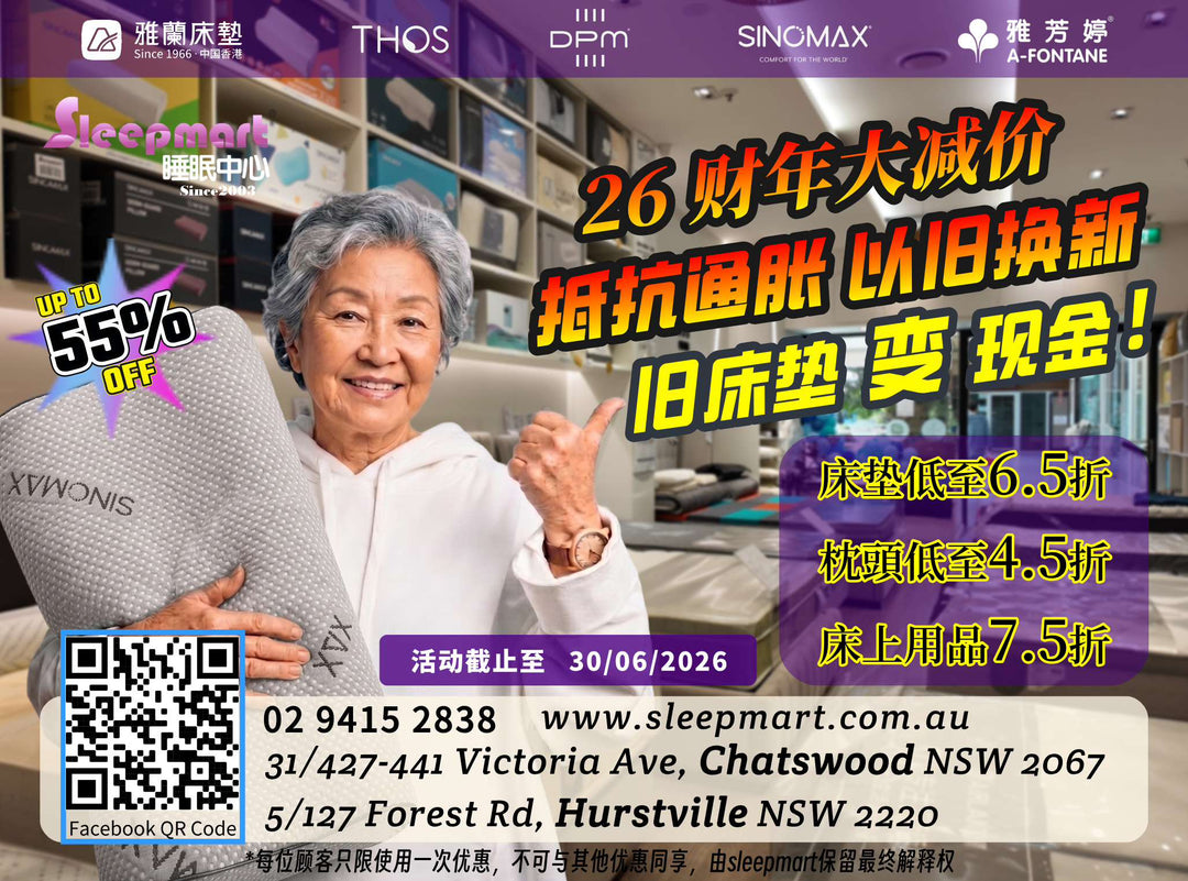 🛏️ 2026 财政年度大减价！抵抗通胀，以旧换新，旧床垫变现金