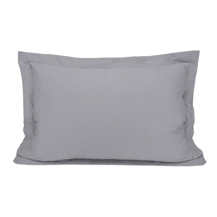 A-Fontane Cotton Sateen Solid Collection Quilt Cover Set (Multiple Colors)