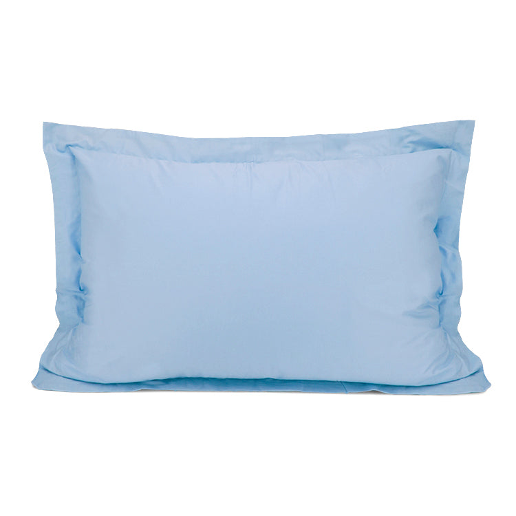 A-Fontane Cotton Sateen Solid Collection Quilt Cover Set (Multiple Colors)