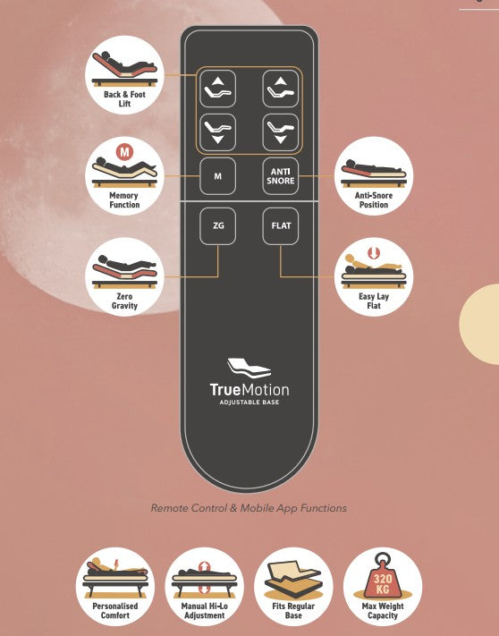 Ture Motion TM600 Adjustable Bed