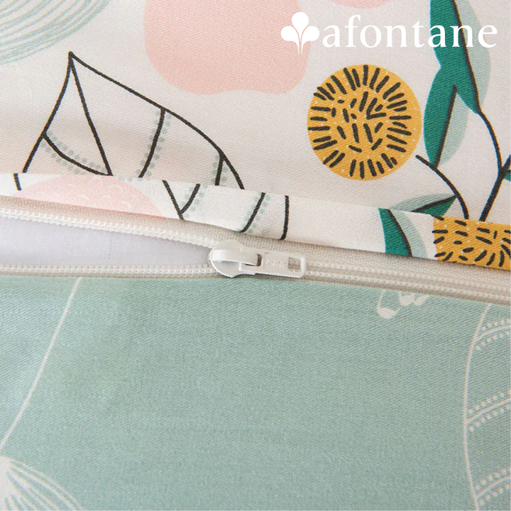 A-Fontane Self Cleaning Cotton Quilt Cover Set (Multiple Pattern)