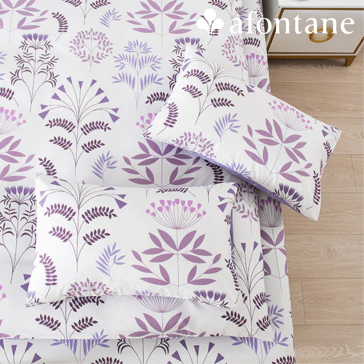 A-Fontane Self Cleaning Cotton Quilt Cover Set (Multiple Pattern)