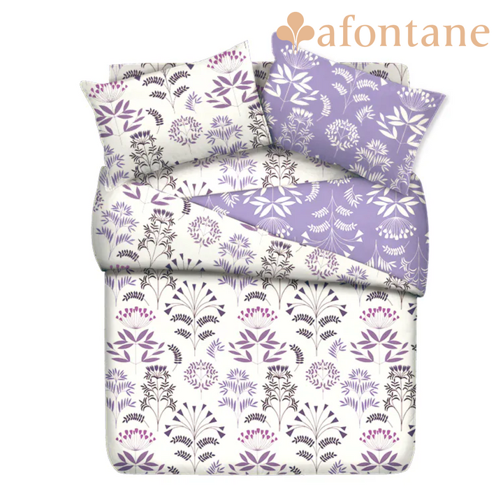 A-Fontane Self Cleaning Cotton Quilt Cover Set (Multiple Pattern)