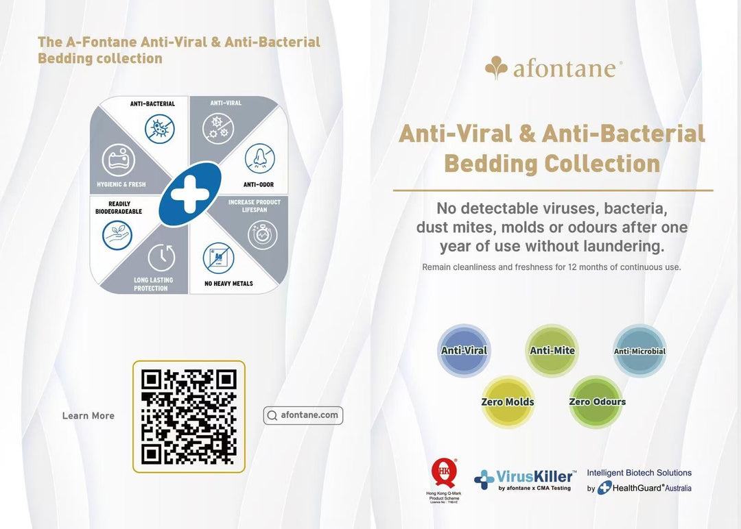 A-Fontane Self Cleaning Summer Comforter Quilt (Multiple Pattern)自潔免洗全棉冷氣被