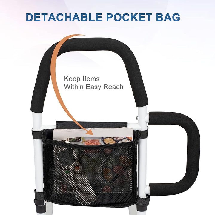 Bed Rails with Storage Pocket