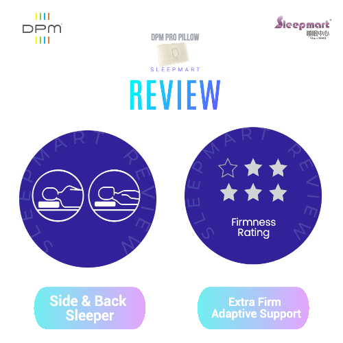 pillow firmness rating side back sleeper