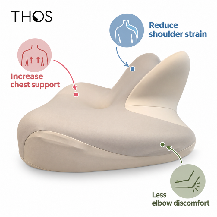 THOS Multi-Purpose Prone Support Pillow