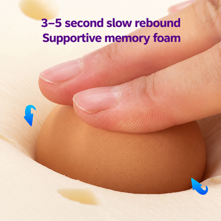 Lemon Shape Fun Design Memory Foam Pillow
