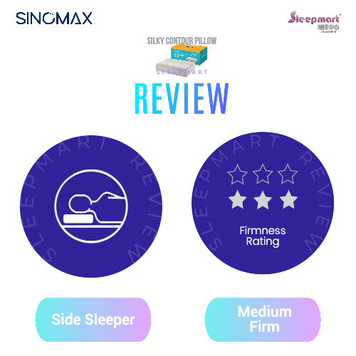 SINOMAX Silky Contour Pillow